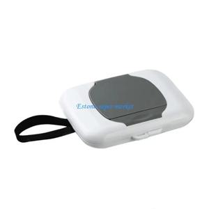 090B 걸이형 아기 물티슈 케이스 유모차 물티슈 디스펜서 여행용 리필형 물티슈 홀더