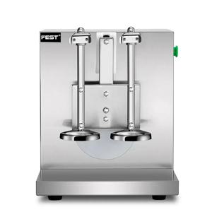 상업용 1000ML 버블티 쉐이킹 머신 업그레이드 대용량 스테인리스 스틸 이중 헤드 자동 펄 밀크티 쉐이커