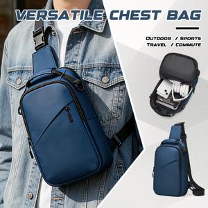 남성용 가방, 가슴 가방 크로스바디 백, 남성용 숄더백 슬링백 라이딩 여행용 크로스 백팩, 통근용 남성용 소형 백팩