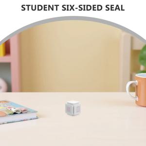 6면 6가지 패턴 자동 스탬프, 유치원 어린이집 쓰기 라인 스탬퍼, 교실 교육용