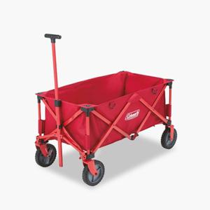 콜맨 coleman 아웃도어 웨건 레드