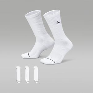 양말 조던 에브리데이 크루 삭스  3개입  DX9632-100 장목 데일리양말