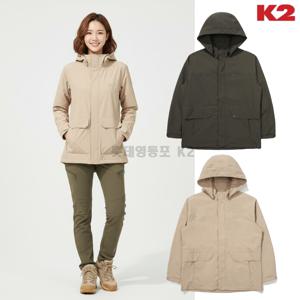 K2 가을 여성 등산 바람막이 방수 2L 자켓/등산/점퍼/후드탈부착/KWU24194