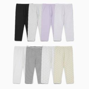 MKE5PT2903 여아 에센셜 코튼스판 7부레깅스