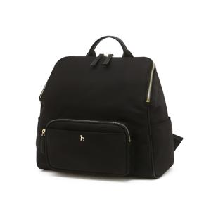 헤지스 액세서리 여성 [[25SS]] WIBA5E710BK [스테디셀러] 블랙 단색 나일론 백팩