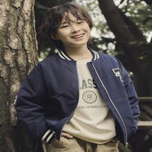 MKE4JP3021 공용 테마클래식 캠퍼스 바시티 패딩점퍼