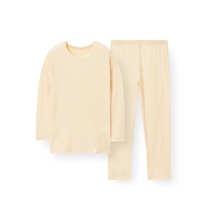 [롯데백화점]아동 G310 주디크림 9부소매 내의 세트 OR25FKFPG310