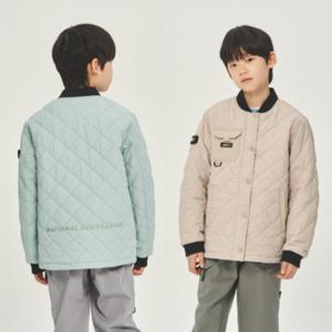 [내셔널지오그래픽키즈이월] K231UPD010- 퀼팅 패딩 점퍼