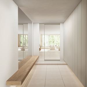 슬림슬라이딩 오픈형 중문 (실버/골드) (유리6종)