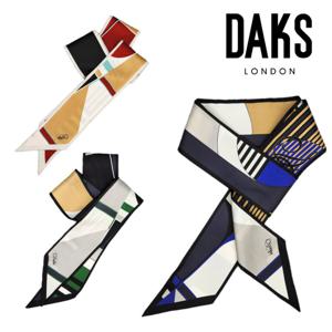 [롯데백화점](스카프)]스키니 양면 실크 스카프 도브  FKO024O