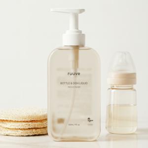 비건 아기 젖병 세정제 주방세제 이유식기 세척 500ml 1+1 (+gift. 미니 페이셜&핸드워시)