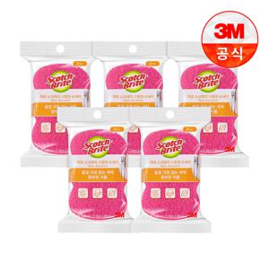 [3M]제로스크래치 스폰지수세미 2입흠집방지용 5개세트