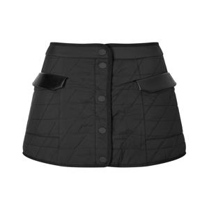 헤지스 골프 여성 [[25FW]] HWPA5D718BK 블랙 여성 퀼팅 경량 패딩 큐롯