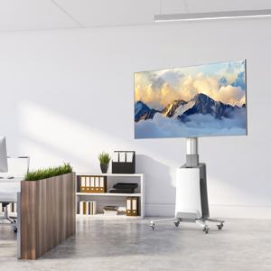 전동식 이동형 메모리 제어판 높이 조절 TV 스탠드 거치대 ESB85