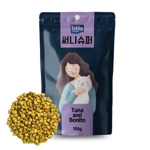 테비 써니슈퍼 고양이 시리얼 참치와 가다랑어 150g