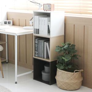 아이리스 1단 오픈형 공간박스 칼라박스 수납장 CQB-35