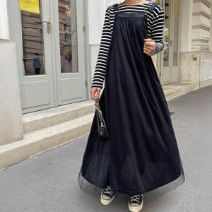 [~77] 코코샤 멜빵 원피스