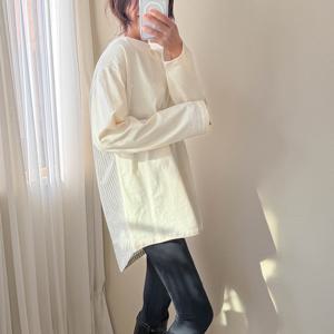 [~77] 반전 셔츠 루즈티