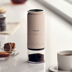 무선 커피그라인더 아로마 WSG-9900 휴대용 전동 자동 핸드밀 가정용 기계 38단계