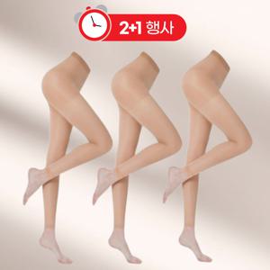 2+1 여름 자외선 차단 여성 무발 타이즈 골프 압박 냉감 레깅스 스타킹