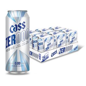 카스 올제로 0.00 500ml X 24캔 무알콜 탄산음료