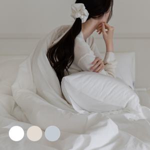 [풀세트] 알러코튼 베이직 알러지케어 사계절 무봉제 호텔이불 풀세트(이불+패드+베개커버) S/SS, Q, K/LK 3종