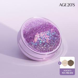 [에이지투웨니스] 뉴오리지널 에센스 커버팩트 샤이닝드롭에디션(퍼플케이스1+리필3) (SPF50+ PA+++)