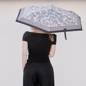 [완판재입고] Toile de Jouy 블랙 경량 양우산 [UV차단] HIUM5F110BK