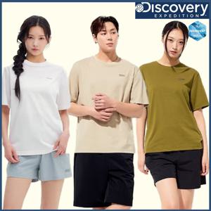 여름 남여공용 프레시벤트 스몰로고 반팔티셔츠 DXRS7Q053 CJDTT