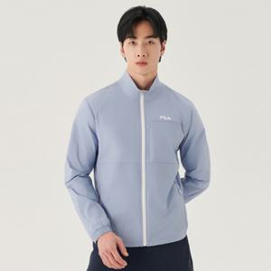 휠라 남자 경량 스트레치 베이직 바람막이 FS2JKG2201M_HBU