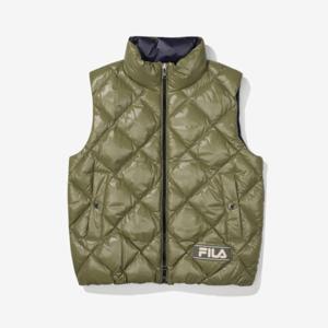 휠라 퀼팅 구스 패딩베스트 FS2DVF4111X_GKH