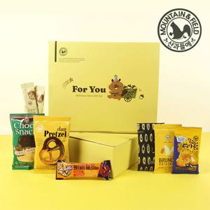 심쿵 간식 선물세트 /7종 42봉 초코볼 과자 스낵박스 화이트데이 선물