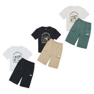 키즈 하이크 카프리 크루 세트 NT7UR19 3종 택1