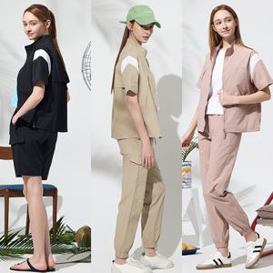 여성아노락트레이닝셋업3종(점퍼+팬츠2)