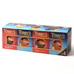 테리스 오렌지 초콜릿 4팩 580g / 밀크 2팩 다크 2팩