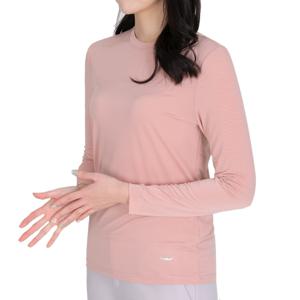 BFL 썸머퀸 여름 여성 쿨 냉감 라운드 긴팔 운동복 스판 티셔츠(W5ST08)