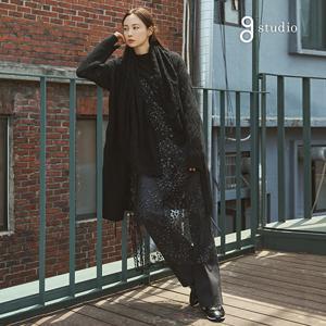 25FW 콘밀 실크 플레어 데님팬츠