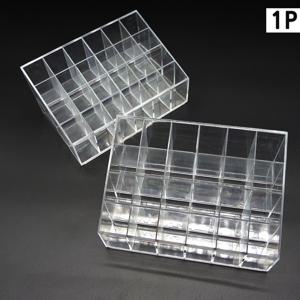 아크릴 립스틱정리함 24구 립스틱저장랙선반 립스틱꽂이 화장대정리 립스틱정리 틴트정리함