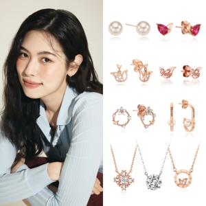 [정가89000원] 실버 귀걸이 목걸이 팔찌 피어싱 45종 택1