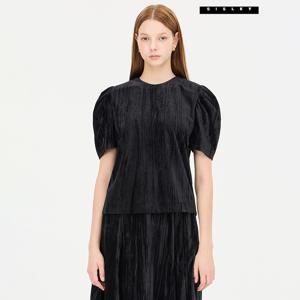 보아 벨벳 퍼프 소매 블라우스 SAWS41461