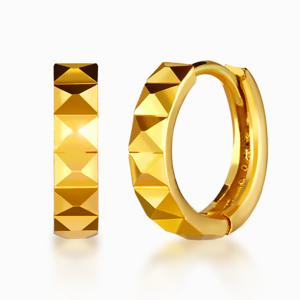 순금 24K 귀걸이 모네트 큐브 컷팅 3g