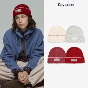 [택가: 39,000원] 우먼 클로버하트 멜란지 팁 램스울 비니 (4Color) CO2504CA75