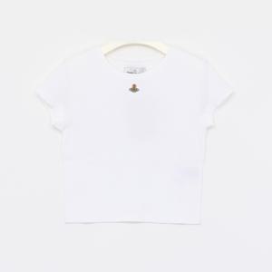 26SS ORB 베이비 페루 반팔 여성 티셔츠 1G010019 J009C A401