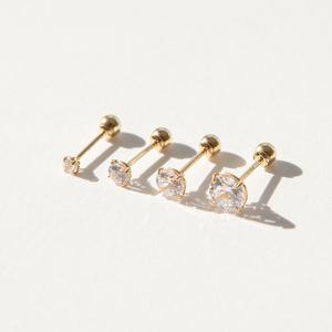 14k 큐빅 피어싱 14k골드 PI03