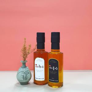 국산 참기름+들기름 세트어무이 180ml