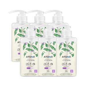 [아토앤오투] 시그니처 주방세제 로즈마리향 6개 세트