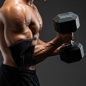 팔꿈치 보호대 맞춤 3D 벨크로 2중 Free 엘보보호대 헬스 테니스 골프 아대