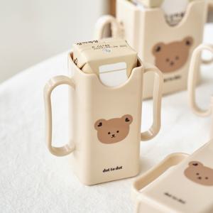 돗투돗 X 아가드 아기 우유 미니 팩 홀더 125ml