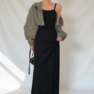 [엘브랜드] 기모버젼 겨울 마론원피스