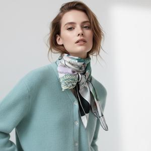 메르디 여성 사각 스카프 유럽 감성 패턴 봄 가을 사계절 머플러 S97